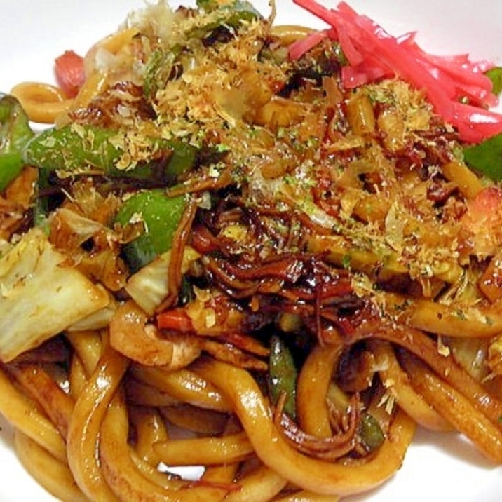 焼きうどんソース味 レシピ 作り方 By デラみーやん 楽天レシピ